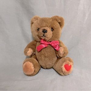 Vintage KAMAR Teddy Bear Brown Jointed Arms and Legs Handmade in Korea